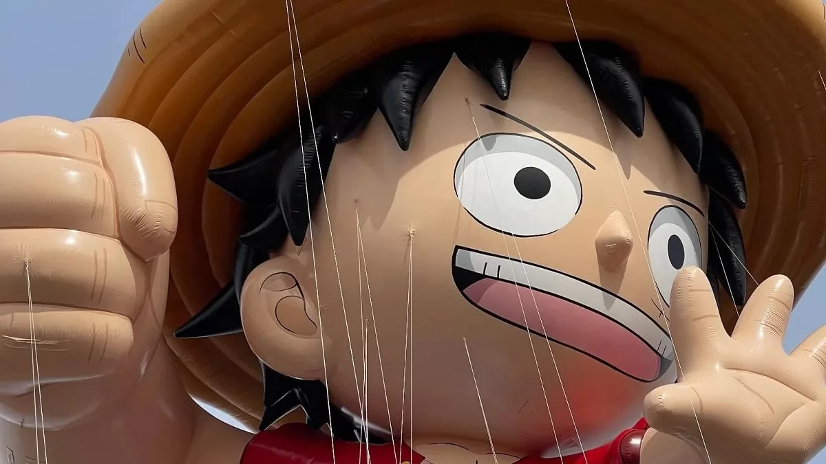 One Piece |  Luffy wins balloon in Thanksgiving parade
