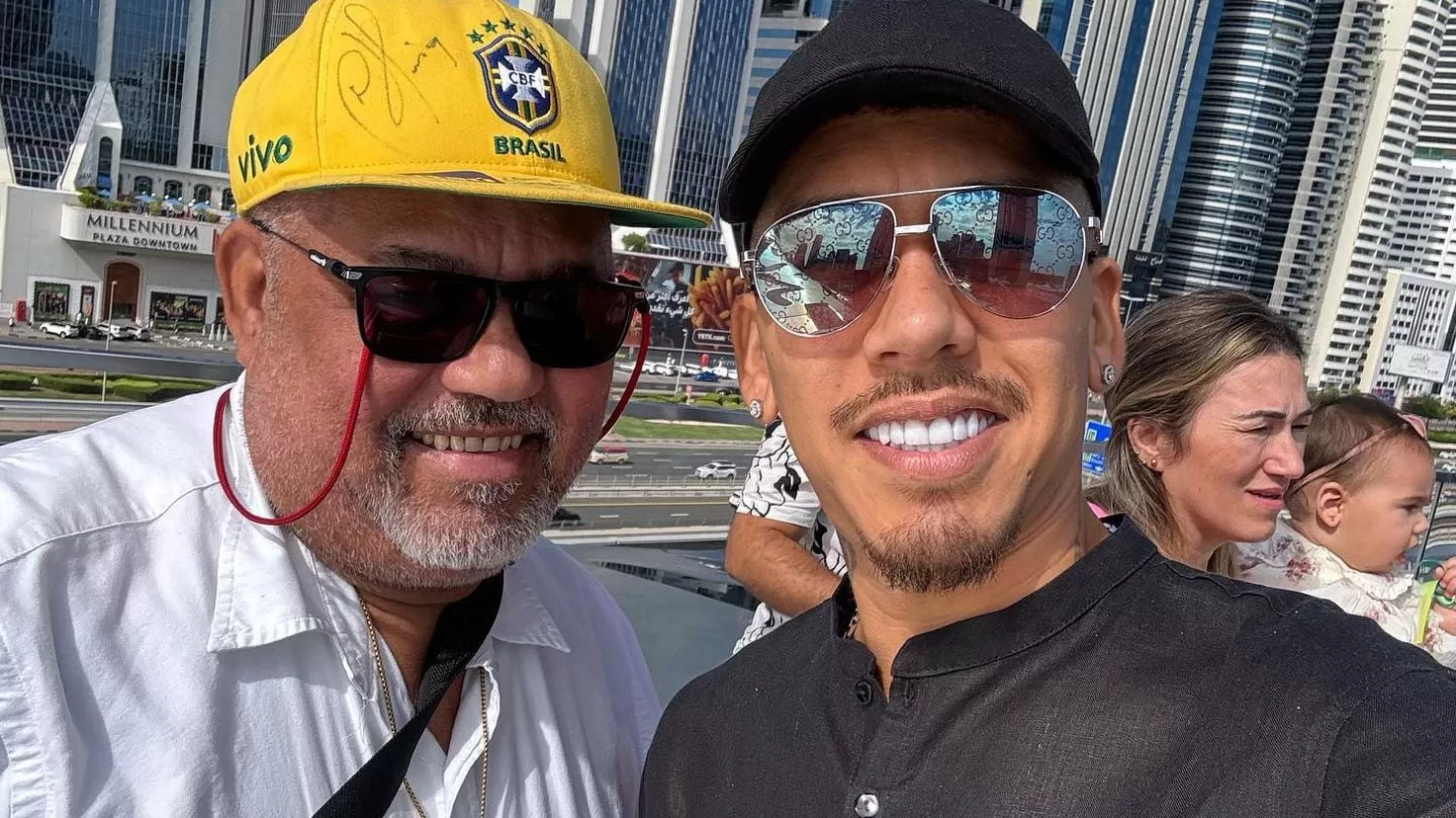 Roberto Firmino's father dies from a heart attack on a family trip in Dubi
