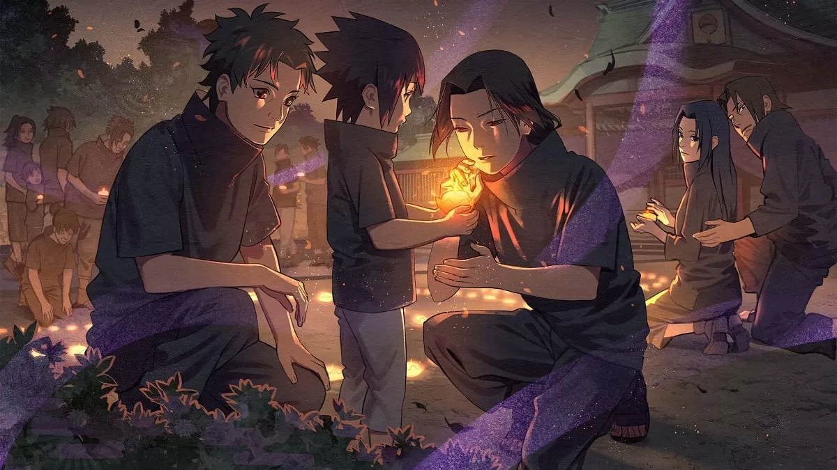 Special Fall Illustration Highlights Members of the Uchiha Clan
