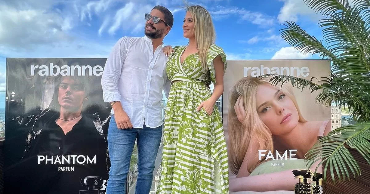 Alejandro Cuervo and his wife are ambassadors of Paco Rabanne in Cuba: "Gift on our anniversary"
