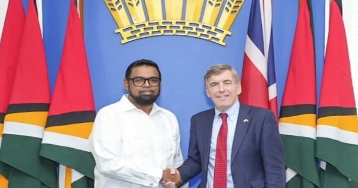 British official visits Guyana to support Essequibo dispute
