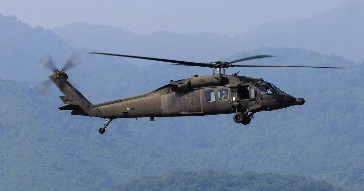 Guyana military helicopter flying over Essequibo disappears

