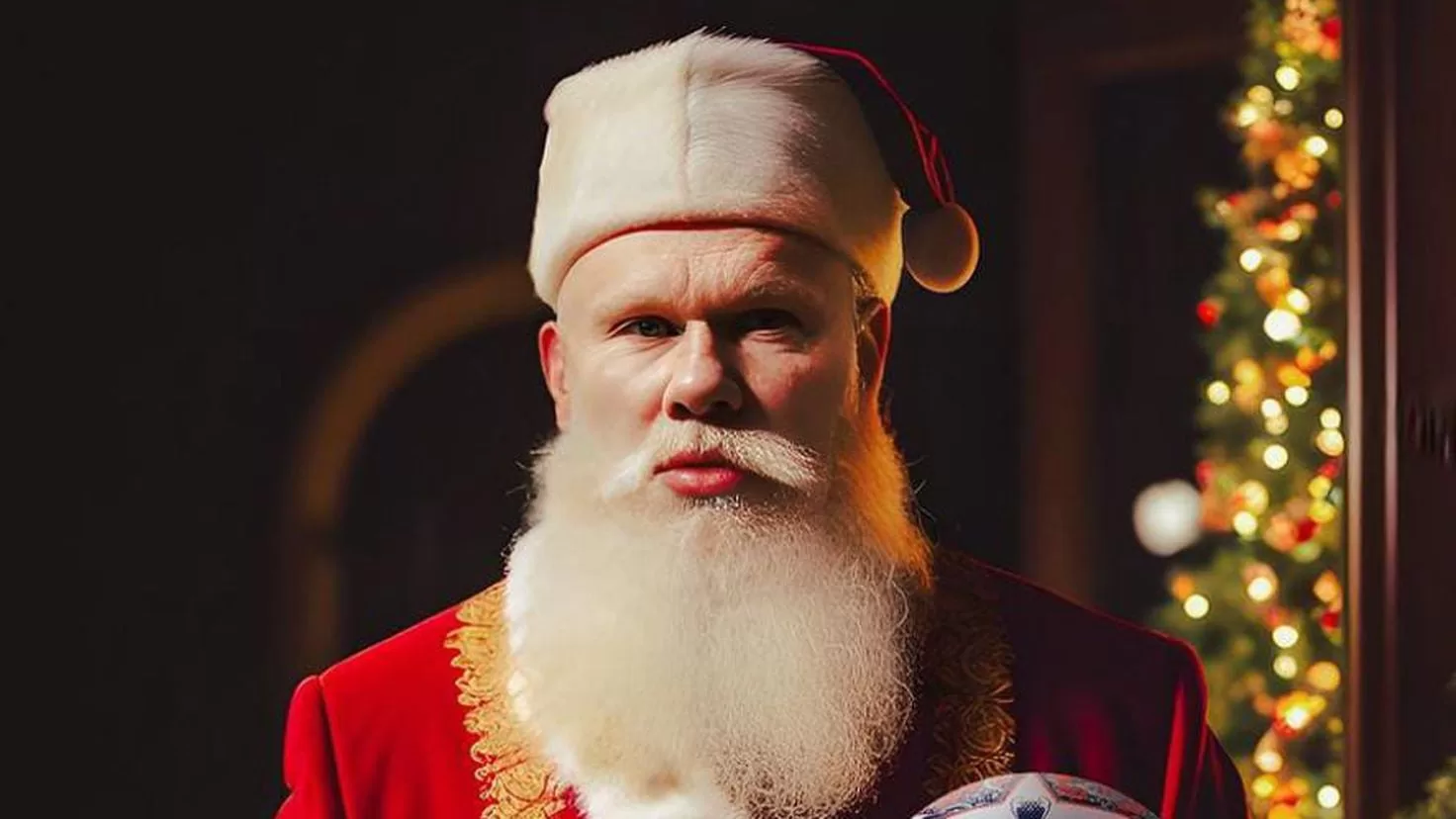 Haaland dresses up as Santa Claus to congratulate Christmas
