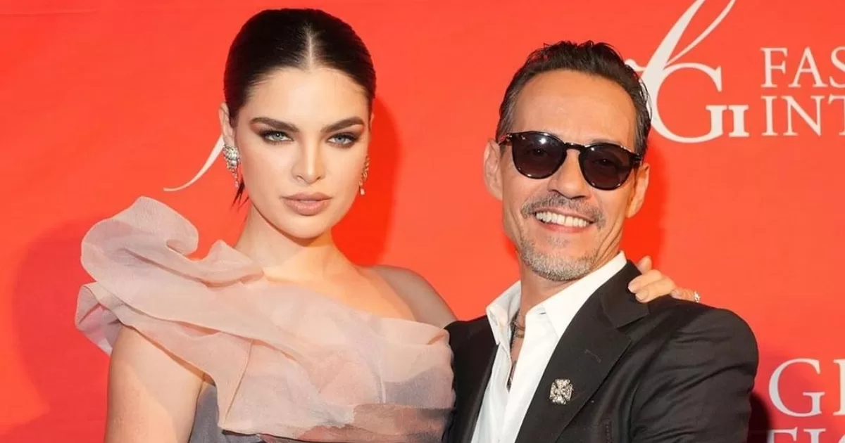 Marc Anthony and Nadia Ferreira, complicity and flirtation at the Maestro Cares gala in New York
