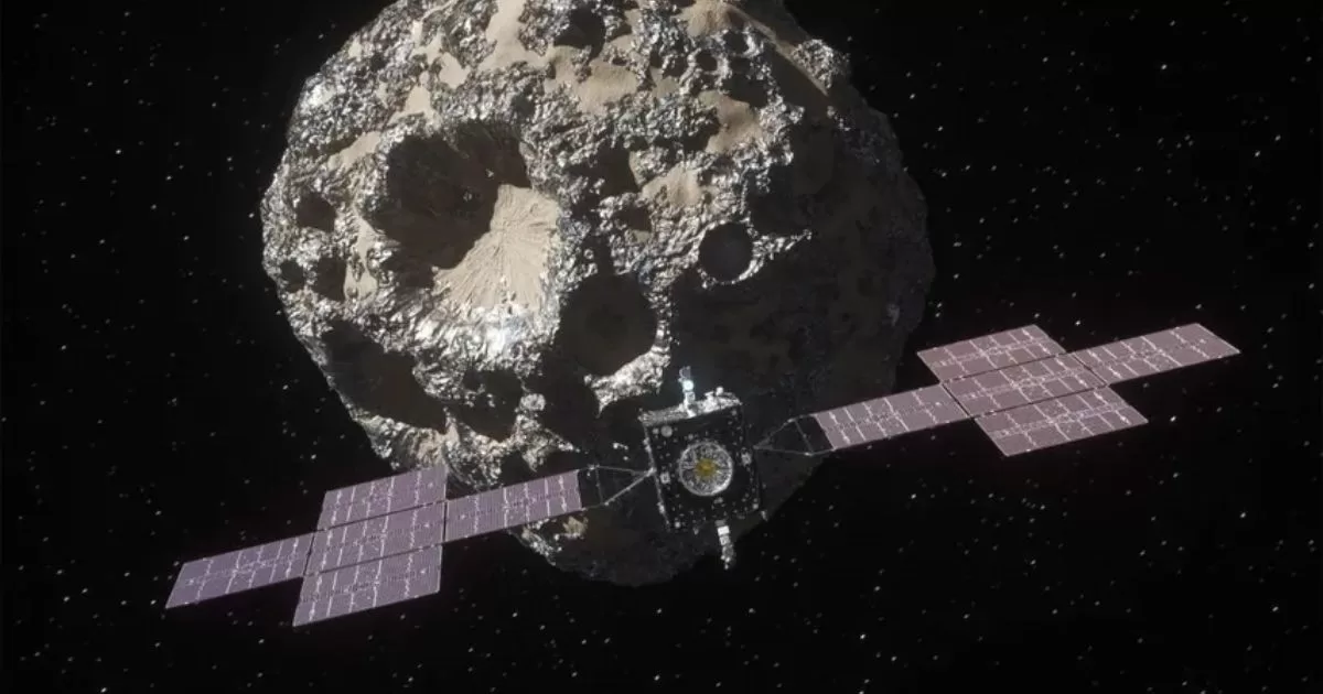 NASA takes photos of an asteroid rich in gold and diamonds

