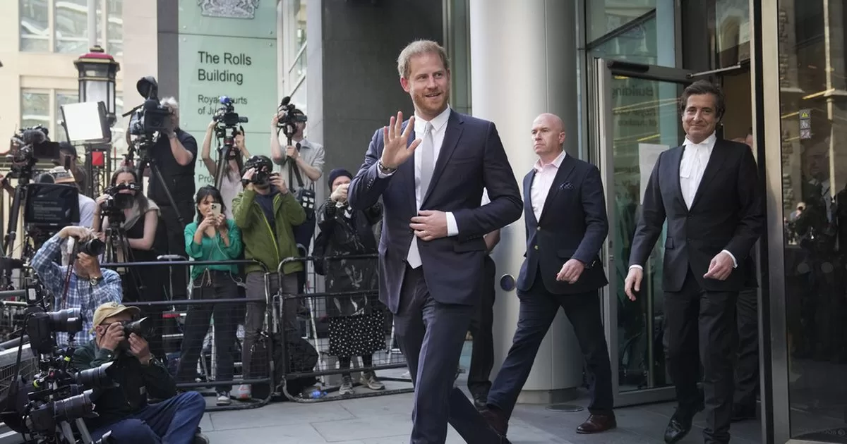 Prince Harry wins trial against tabloid that hacked his cell phone
