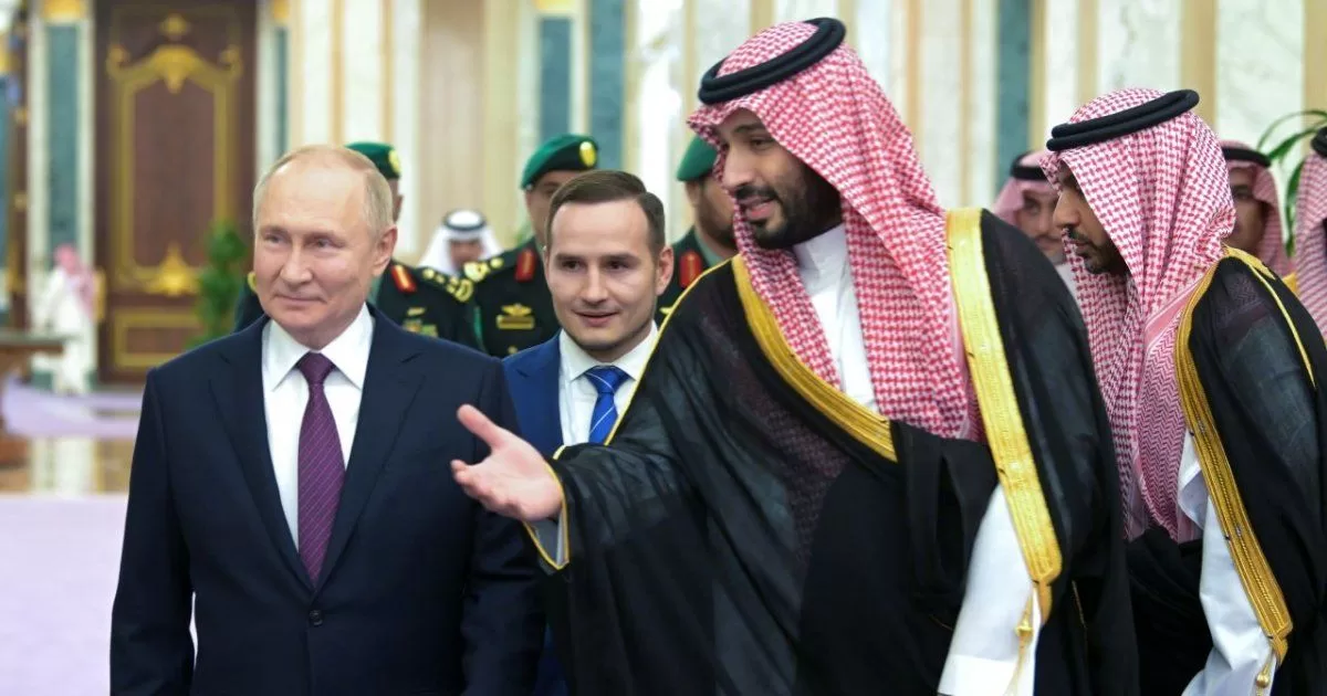 Putin visits the United Arab Emirates and Saudi Arabia on a whirlwind tour
