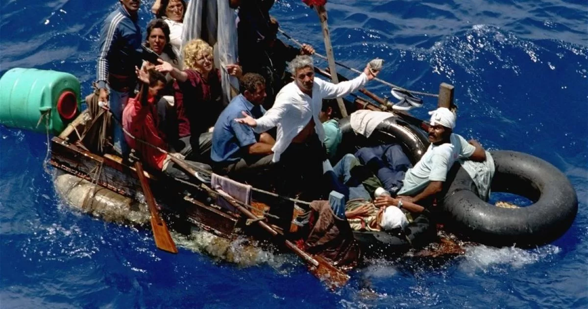 Seven Cuban migrants and their dog are rescued in the Mexican Caribbean
