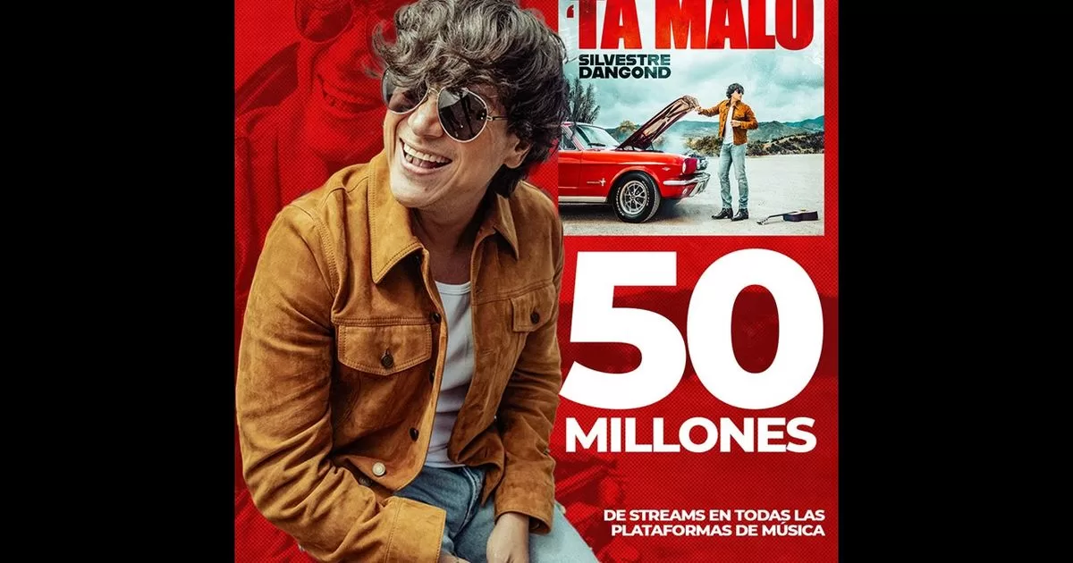 Silvestre Dangond's album closes the year with 50 million views
