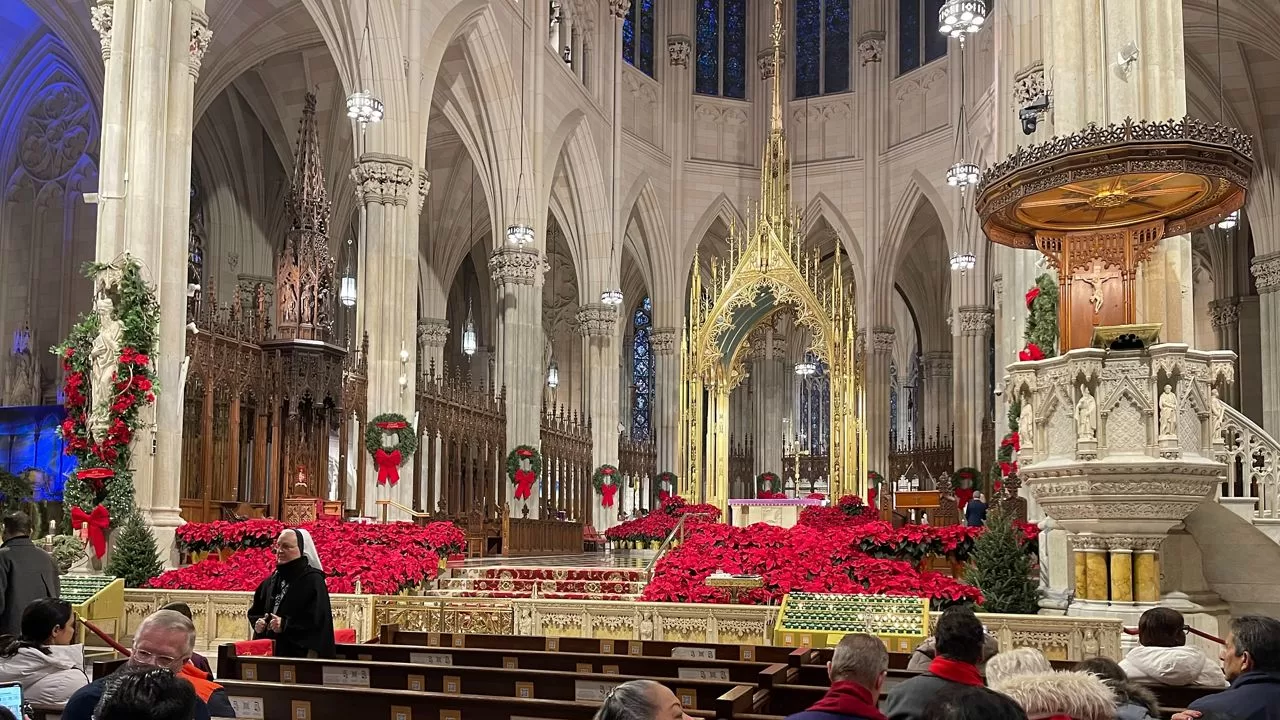 St. Patrick's Cathedral offers Midnight Mass
