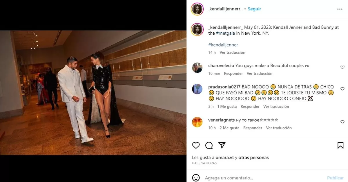 They assure that the romance of Bad Bunny and Kendall Jenner is over
