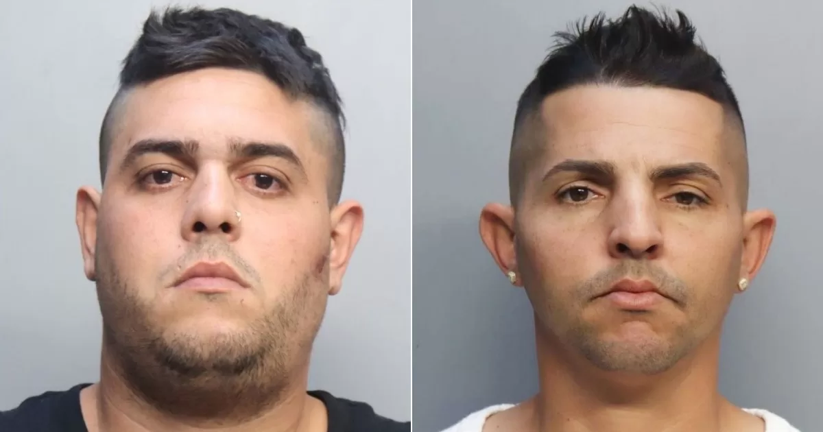 Two Cuban brothers beat an elderly man to steal money from him in Hialeah
