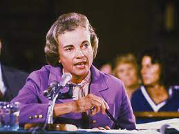 The first female justice was Sandra Day O'Connor. Biden desired for her to take ownership of it