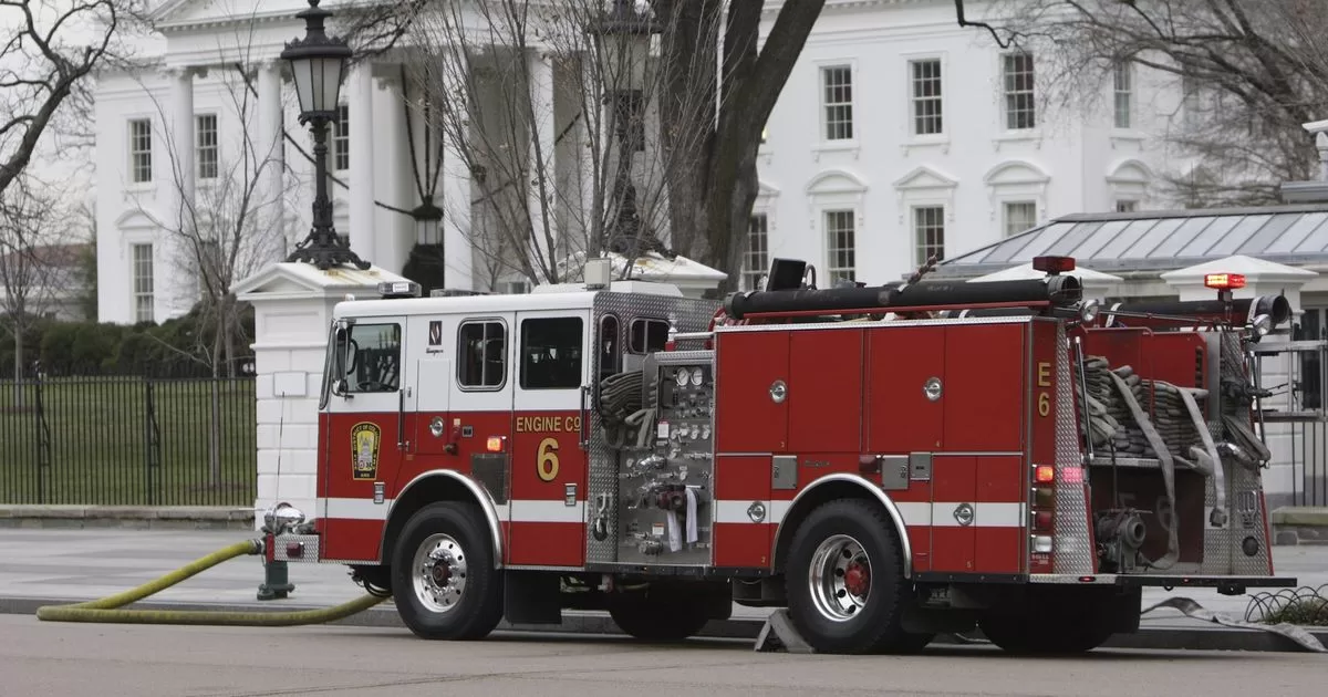 Allegation of fire in the White House causes alarm
