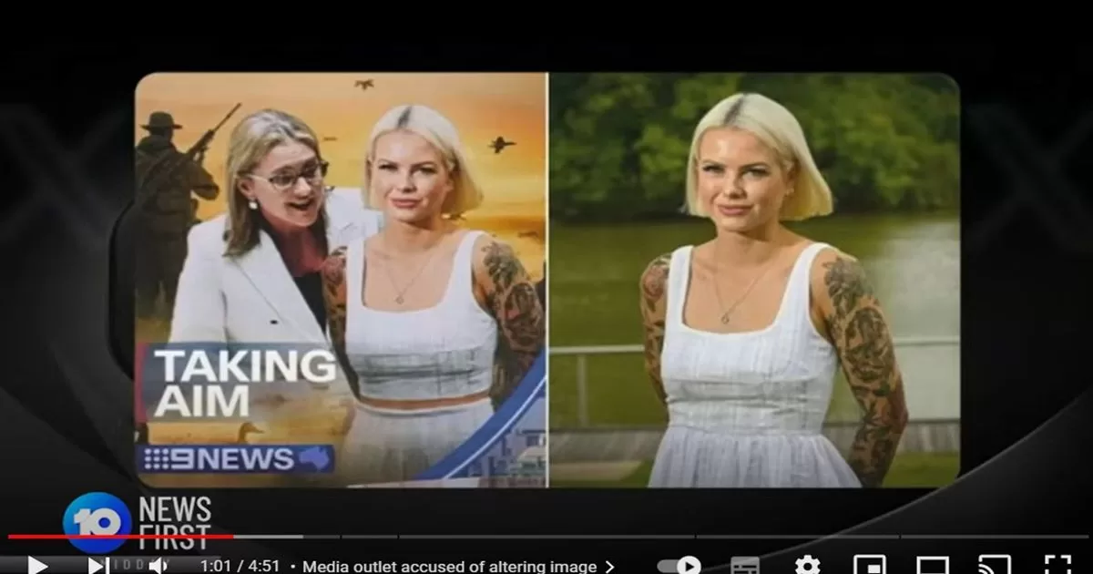 Australian television apologizes for editing photo of deputy
