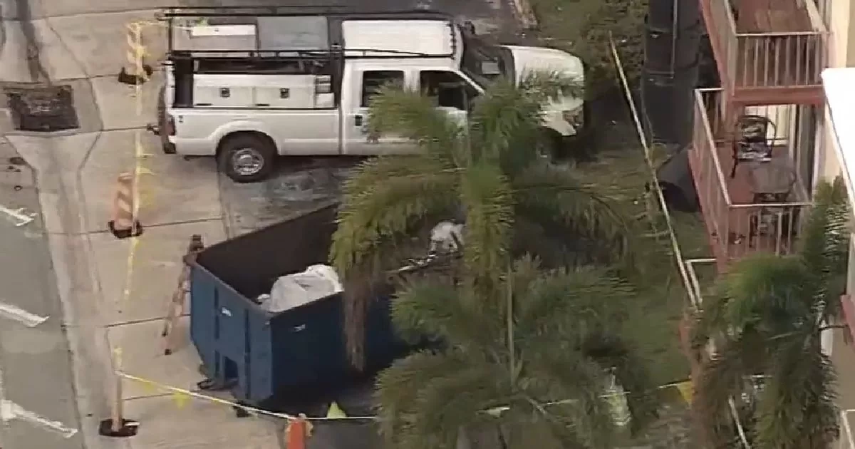 Baby's body found in garbage container in Florida
