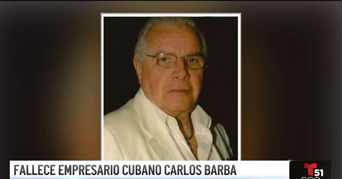 Carlos Barba, Cuban businessman who shone on Hispanic television, dies
