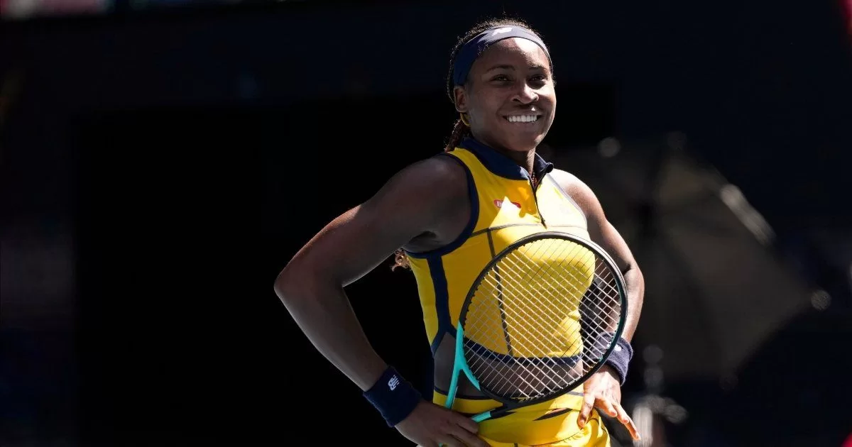 Coco Gauff maintains her overwhelming pace in Australia
