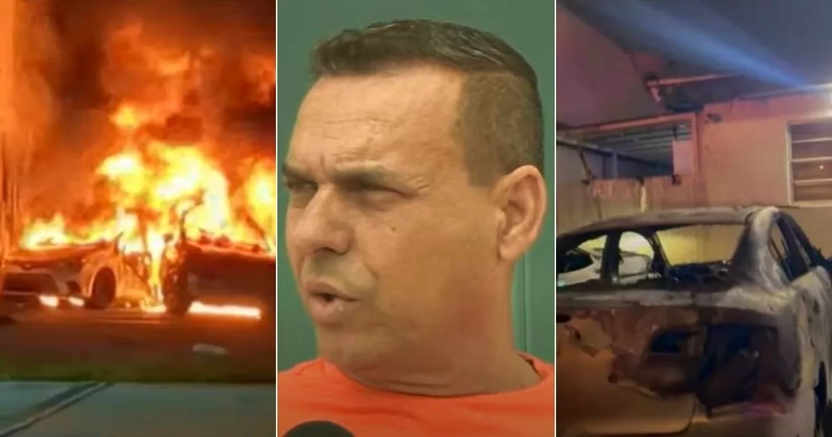 Cuban family members in Hialeah in shock after losing seven cars in a fire
