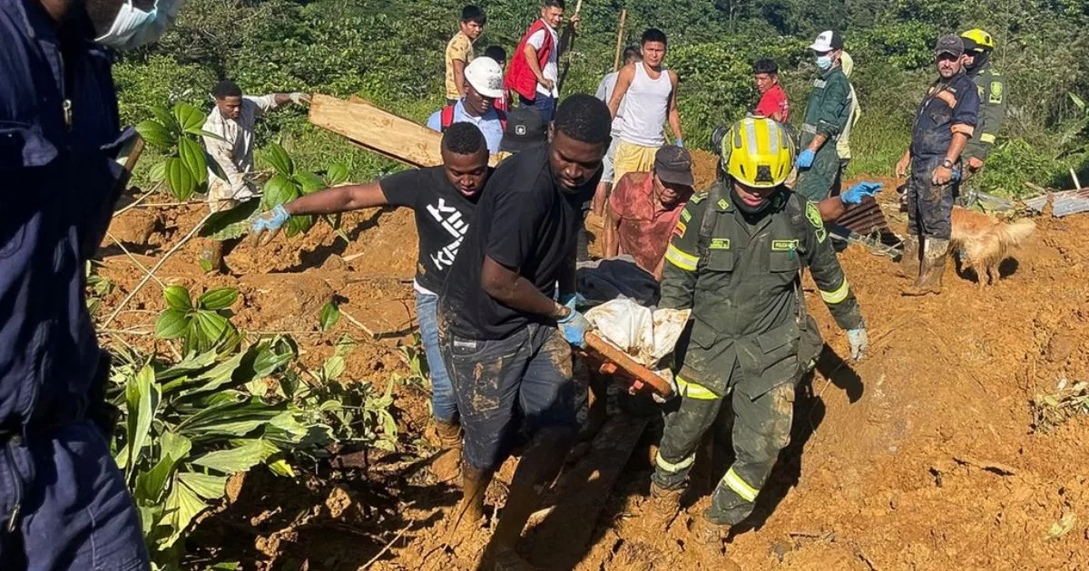 Death toll from landslide on Colombian highway rises to 34
