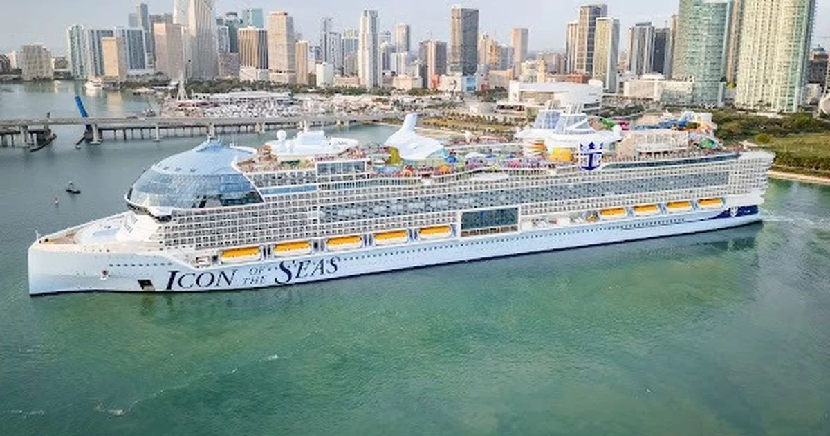 Port of Miami welcomes Icon of the Seas, the largest cruise ship in the world
