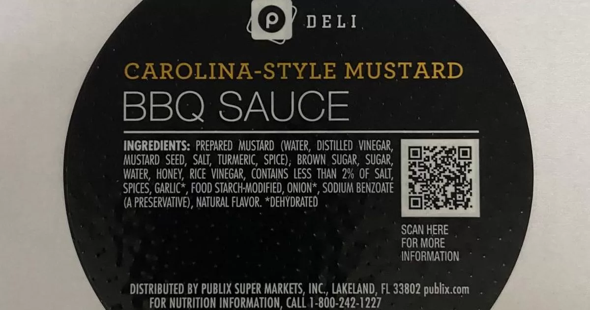 Publix recalls BBQ sauce containing undeclared fish allergen
