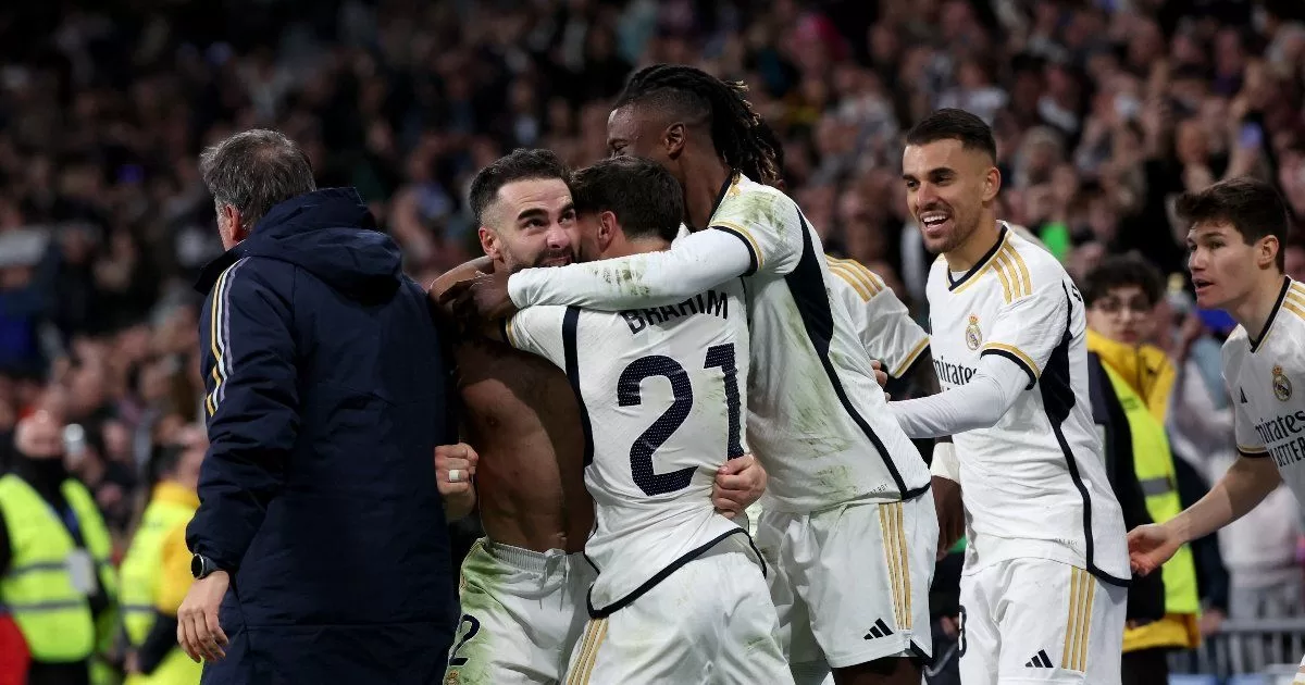 Real Madrid survives a catastrophe in La Liga
