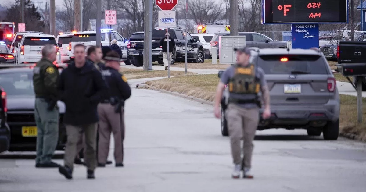  Shooting reported at Iowa high school;  It is unknown if there are any injuries.
