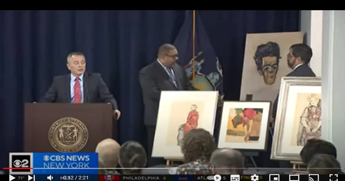 The US returns works stolen by Nazis valued at USD 2.5 million
