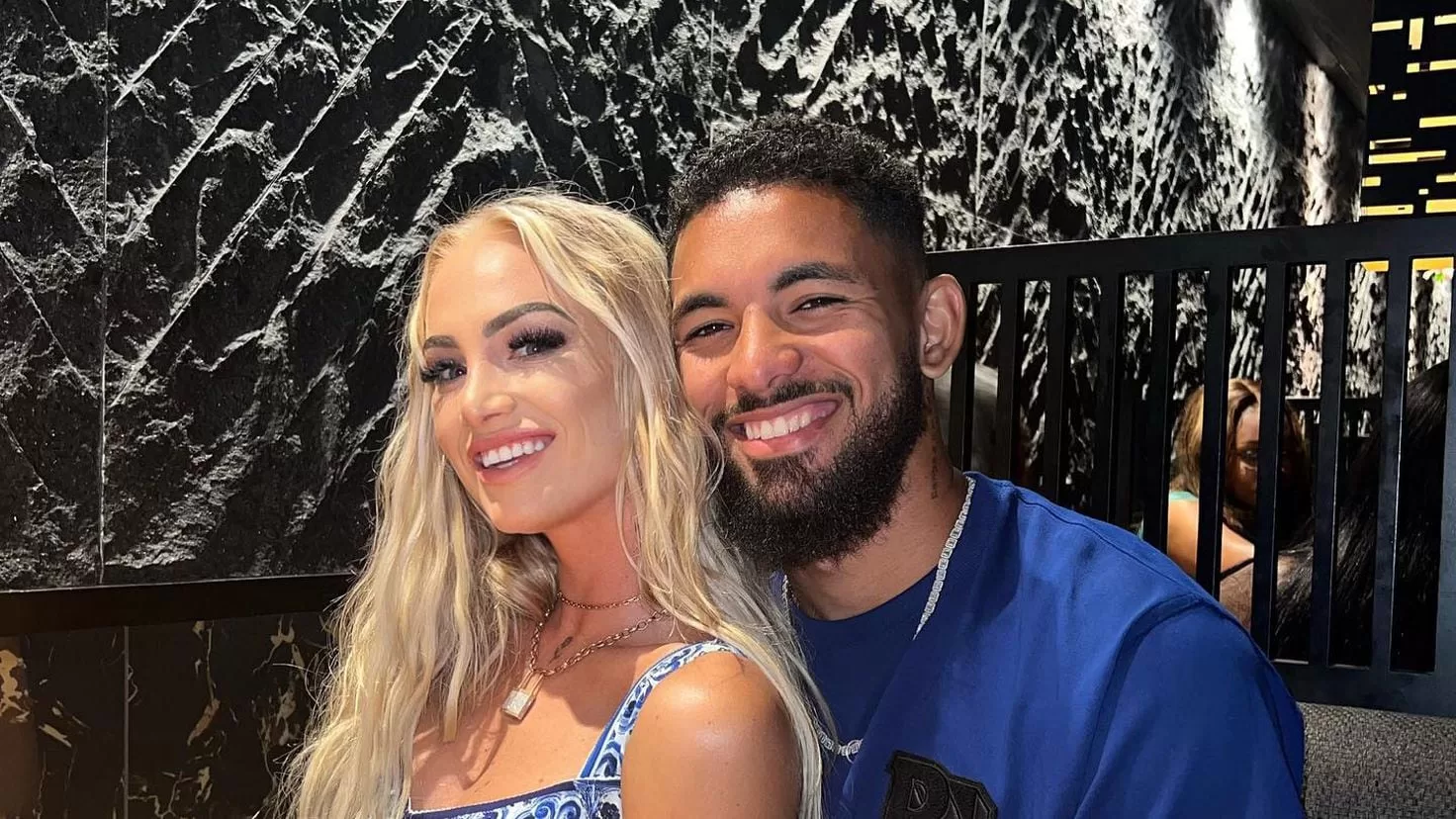 The clue that suggests that Alisha Lehmann and Douglas Luiz are the first surprise couple of 2024
