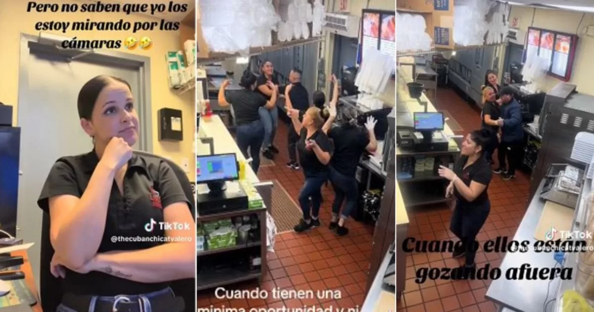 This is how Cuban women work in a Miami restaurant
