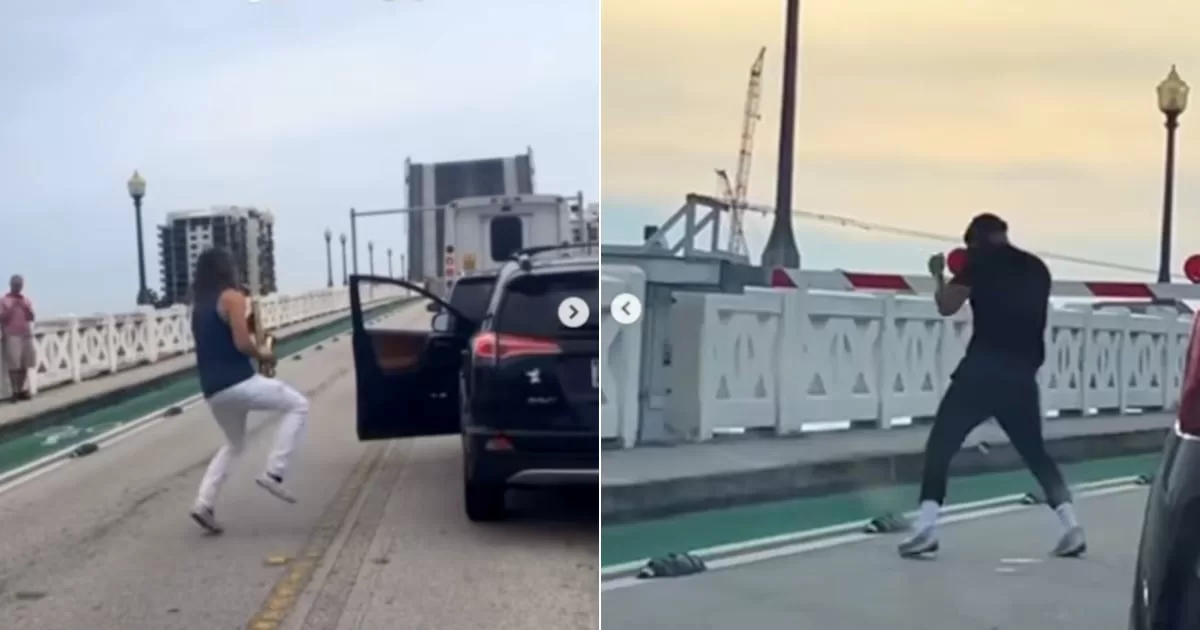 This is how anyone expects the drawbridge in Miami to go up
