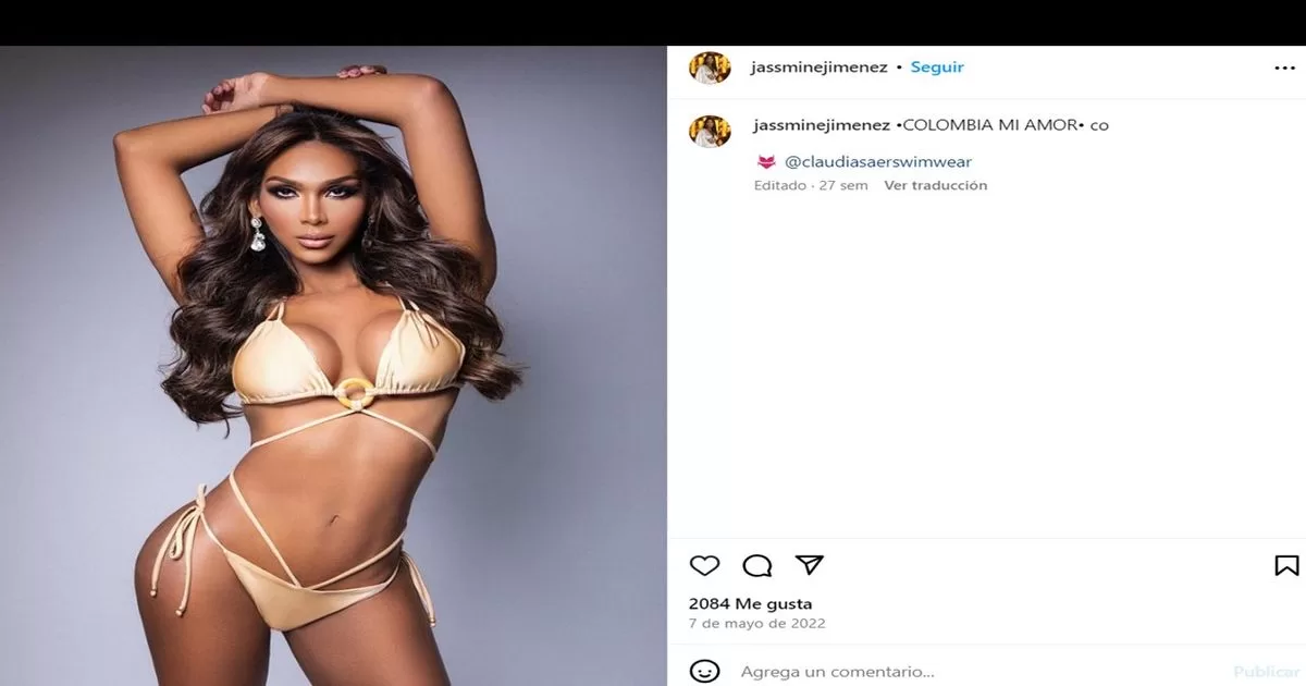Trans model is nominated for Miss Colombia 2024

