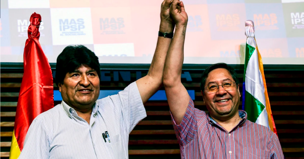 dispute continues between Luis Arce and Evo Morales
