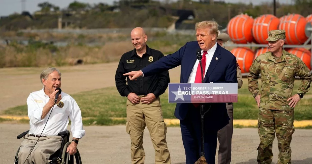  Biden and Trump visit the border;  Immigration chaos is a hot topic in elections
