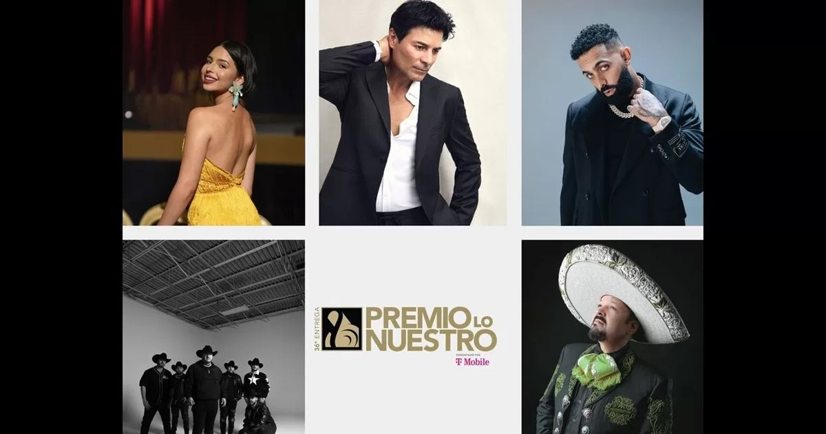 Chayanne, Eladio Carrin, Grupo Frontera and the Aguilar join Premio Lo Nuestro
