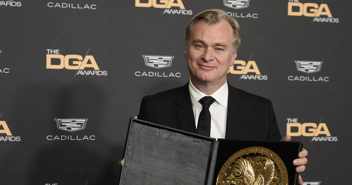 Christopher Nolan receives top award from the Directors Guild Awards
