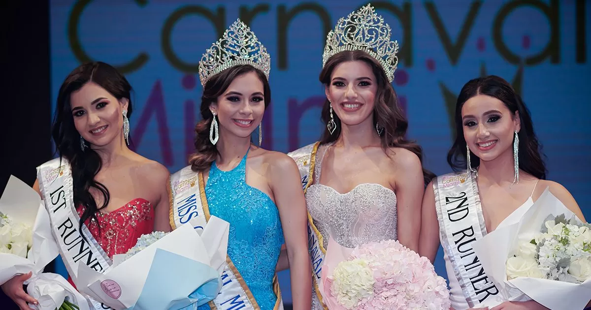 Delayne Milan se corona Miss Carnaval Miami 2024
