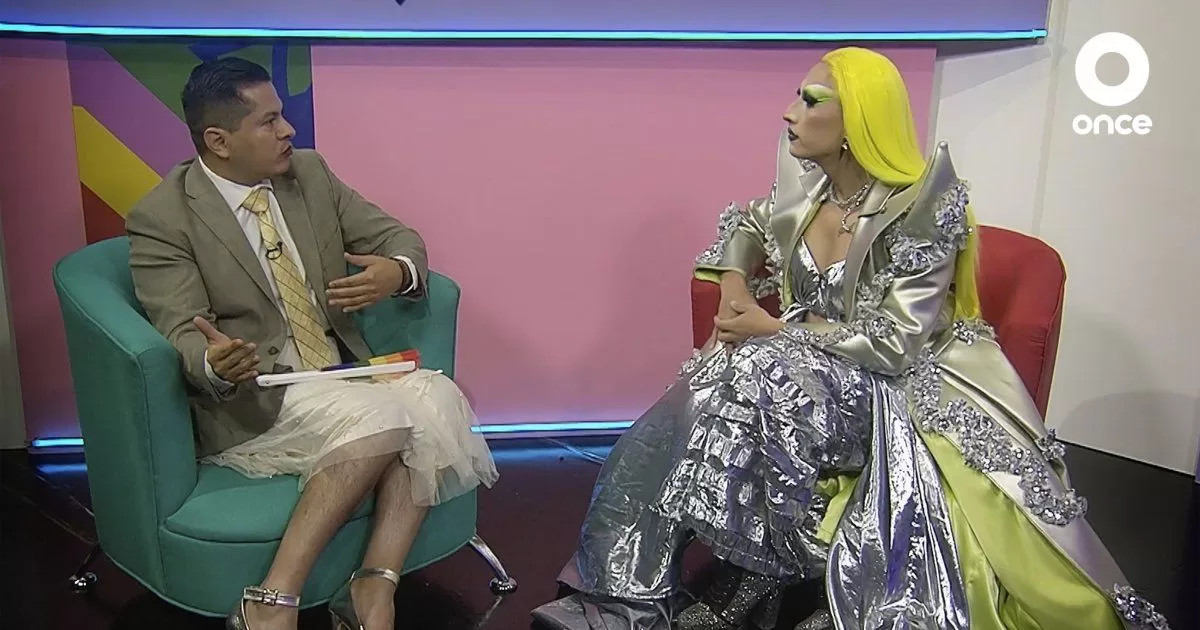 Drag news anchor makes LGBTQ+ history on Mexican TV
