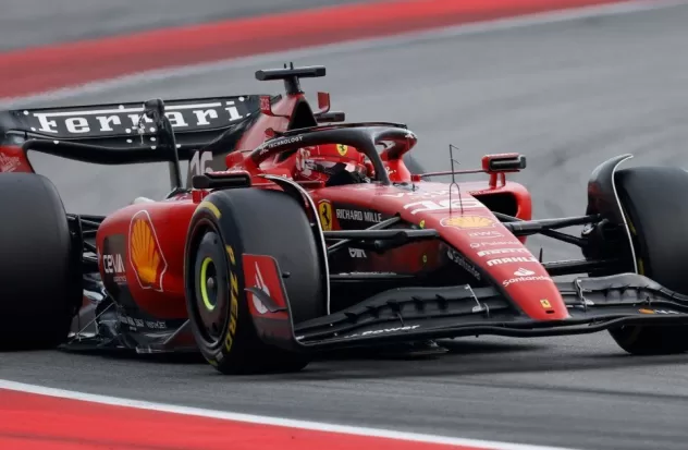 Leclerc dominates the last day of preseason testing in Formula 1
