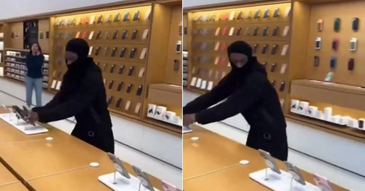 Man stole 50 iPhones from US store
