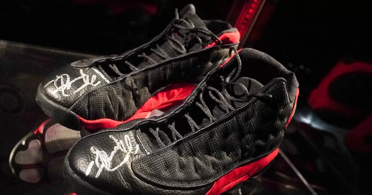 New record for Michael Jordan shoes
