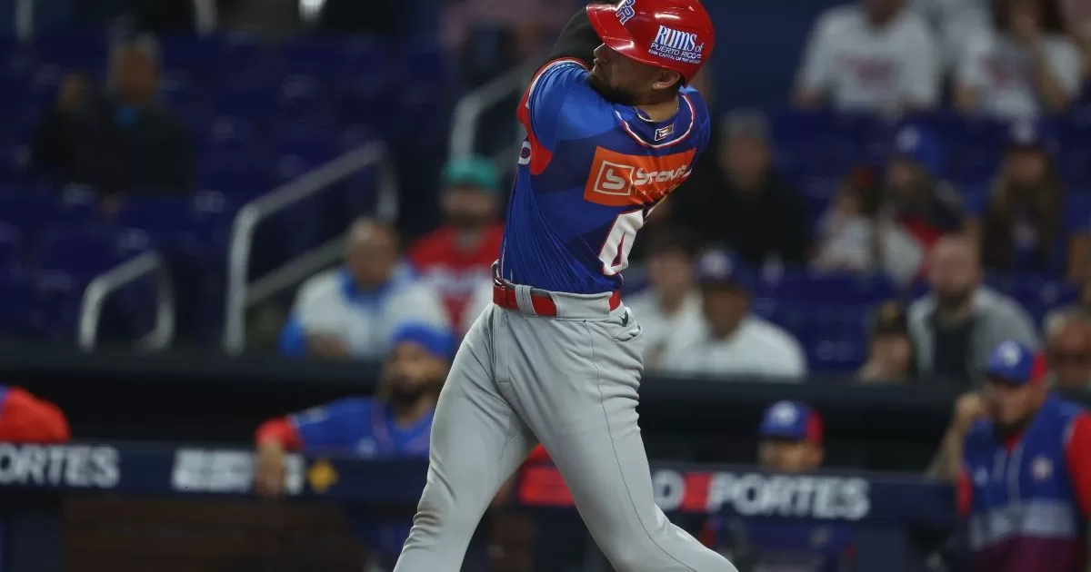 Puerto Rico gives Venezuela its first defeat in the Miami 2024 Caribbean Series
