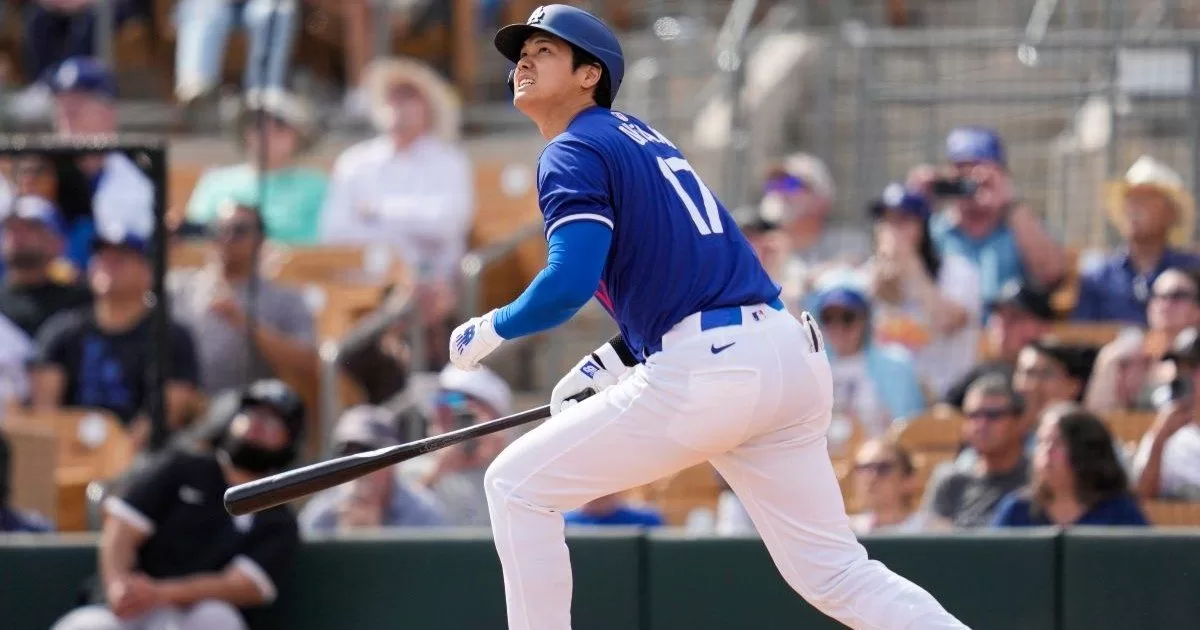 Shohei Ohtani had a grand debut with the Dodgers in the spring
