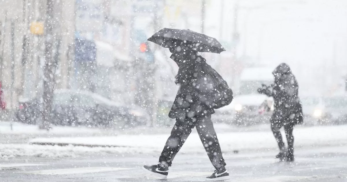 Snowfall in the northeastern US affects flights, schools and roads
