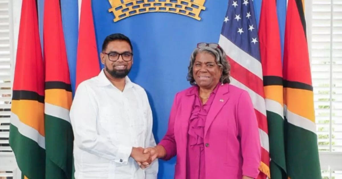 The US reaffirms support for the territorial integrity of Guyana
