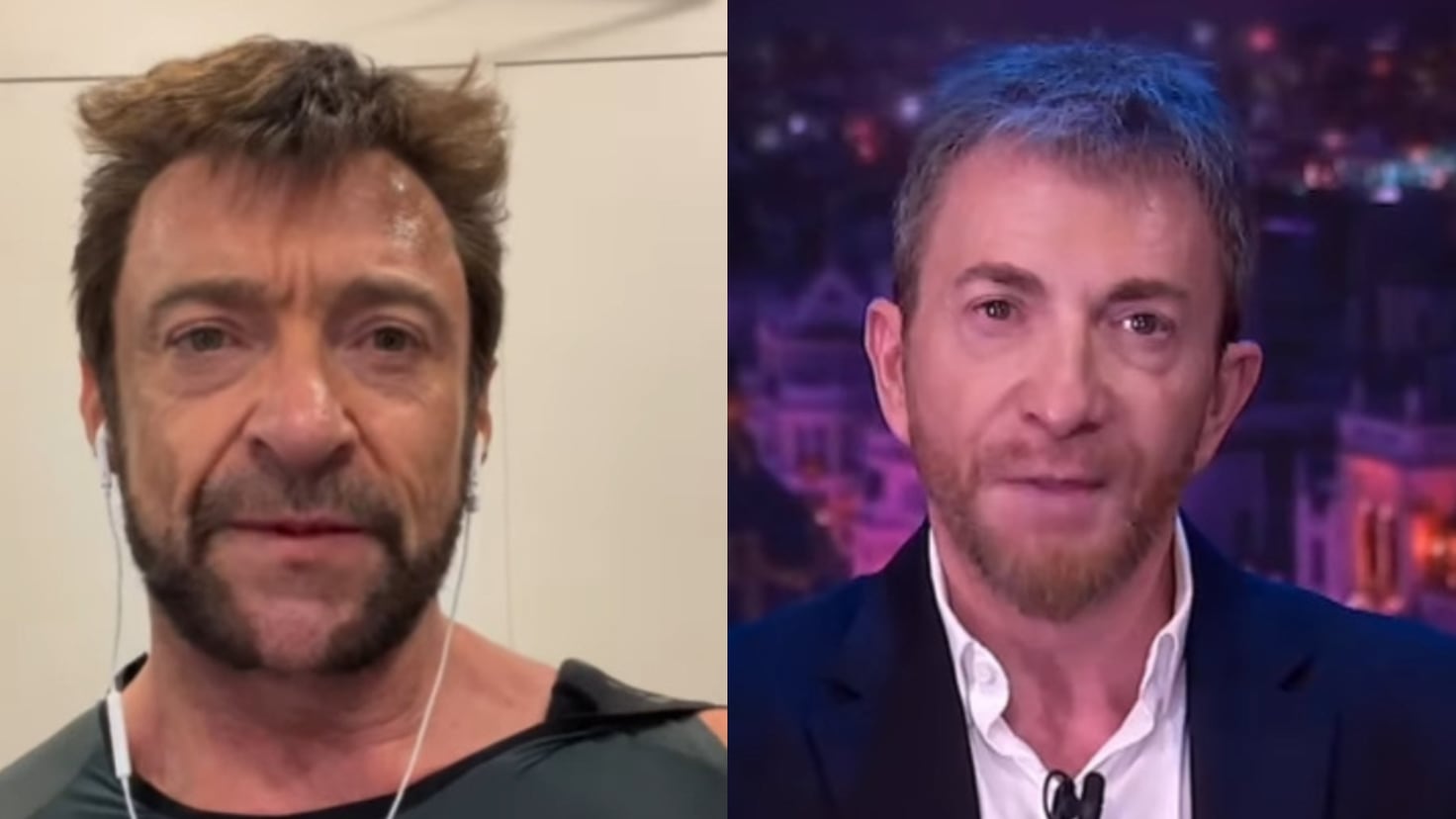 The resemblance between Hugh Jackman and Pablo Motos with which Jennifer Aniston agrees
