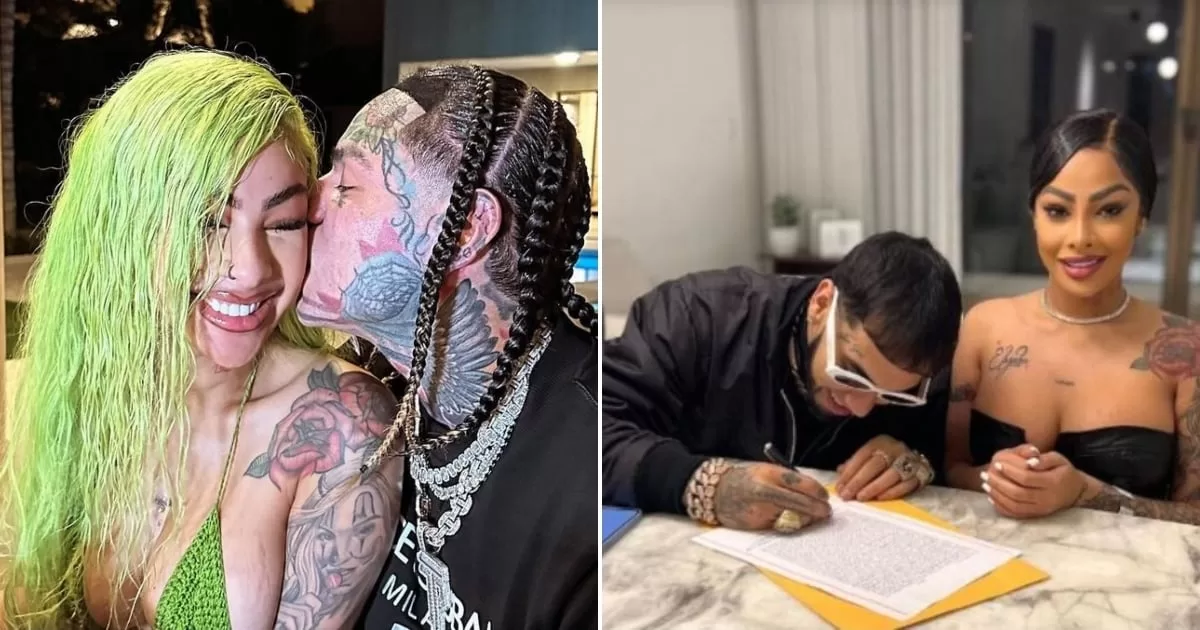 The wedding with Tekashi 6ix9ine will have to wait, Yailin remains married to Anuel AA
