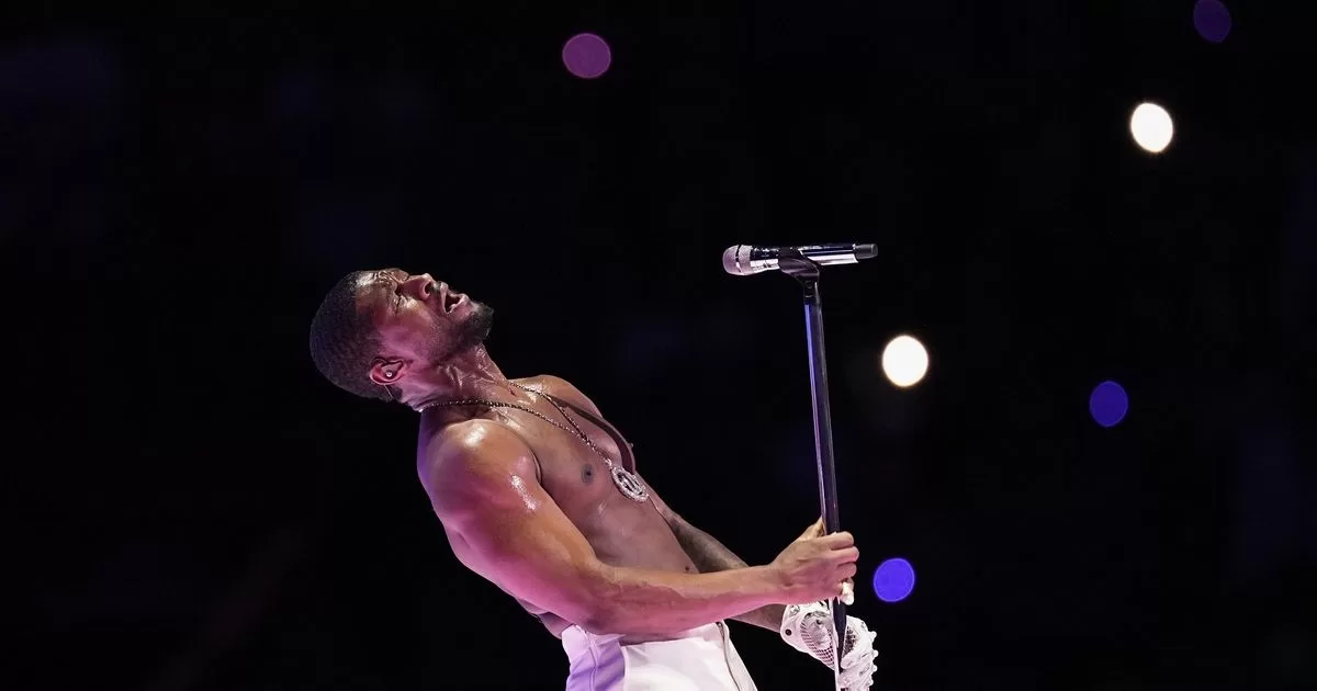 Usher achieves outstanding performance at the Super Bowl
