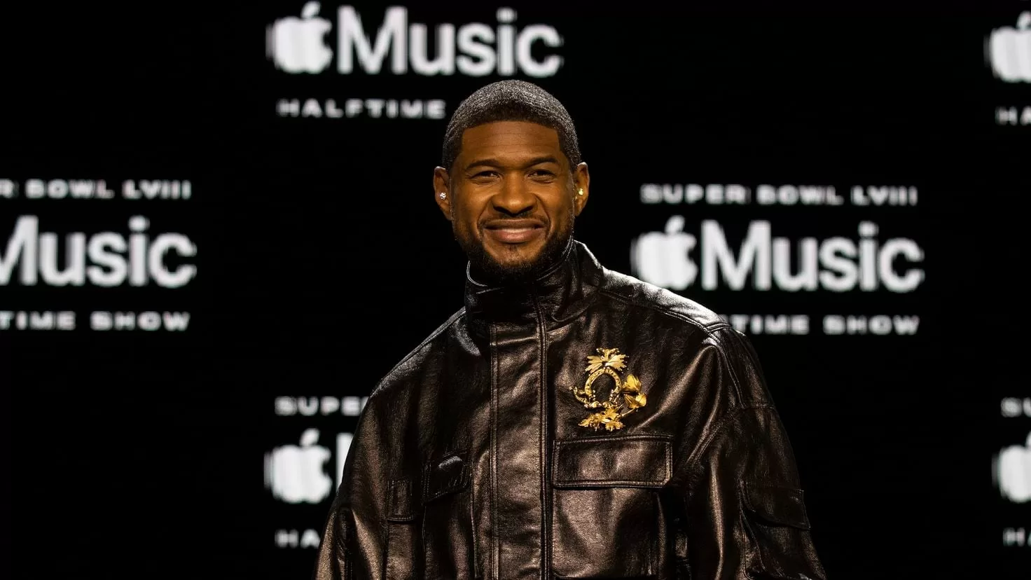Who could be some of the guest stars in Usher's performance at the Super Bowl halftime show?
